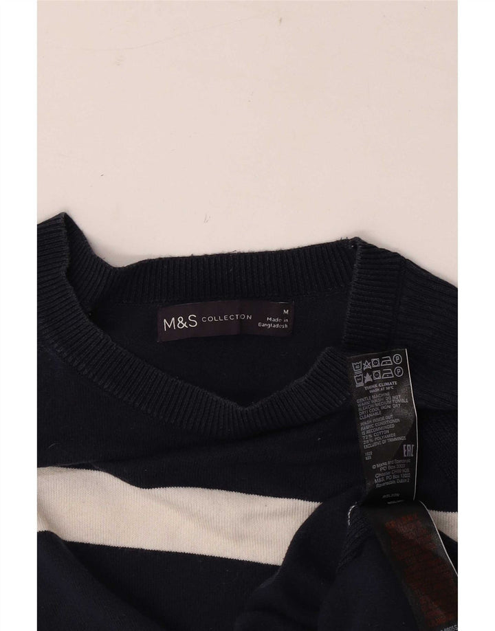 Pulover pentru femei Marks & Spencer, cu gât de barcă, UK 12 Medium Black Dunge