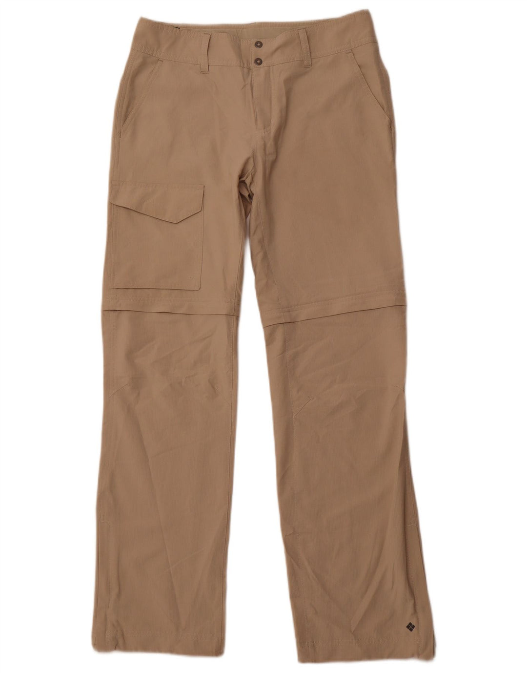 COLUMBIA Pantaloni cargo drepti pentru femei US 8 Medium W30 L32 Bej