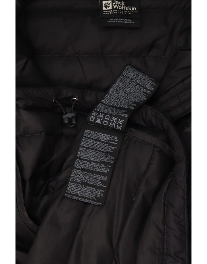 Jack Wolfskin Jachetă căptușită pentru bărbați UK 42 XL Poliester negru