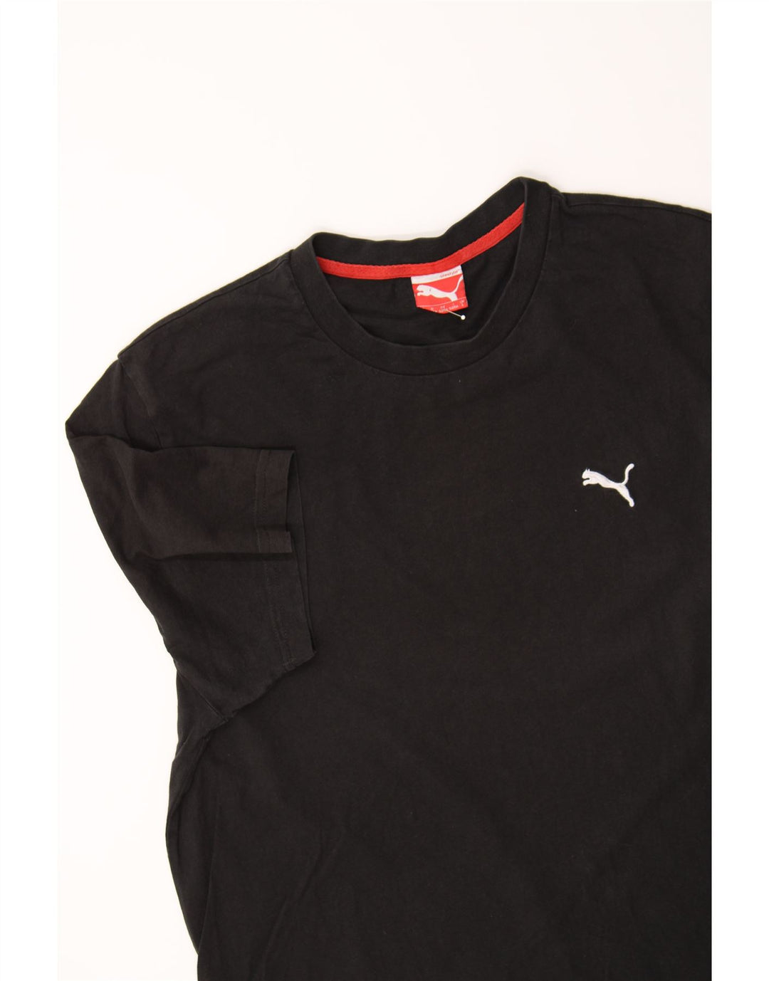 PUMA Mens T-Shirt Large Black Cotton Vintage Puma and Second-Hand Puma from Messina Hembry 