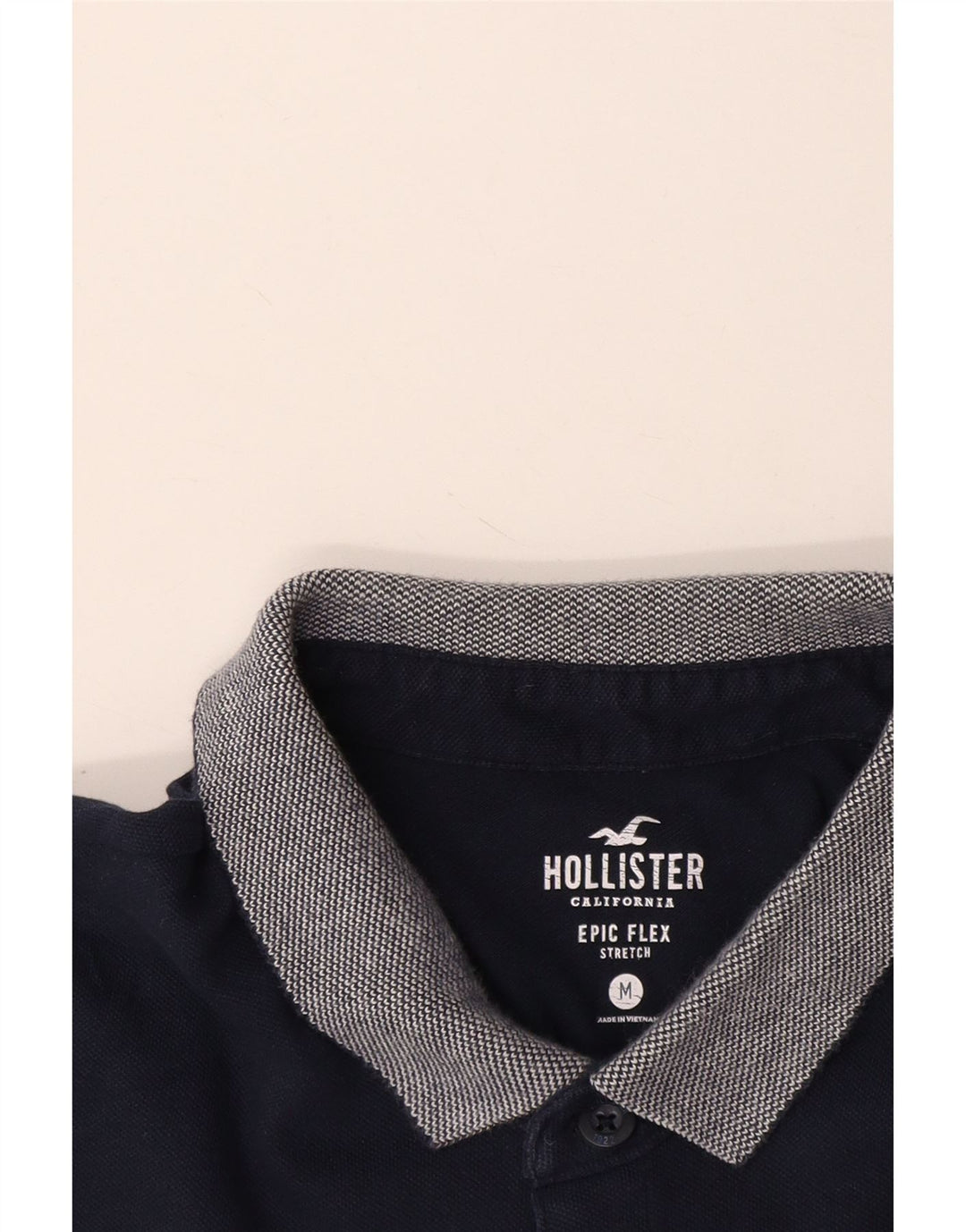 Tricou polo Hollister Rugby pentru bărbați, mediu bleumarin
