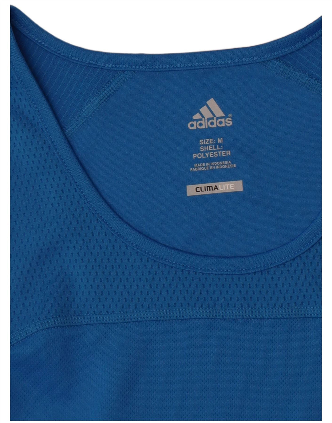 Adidas Climalite Vest Top pentru bărbați Medium Blue Poliester