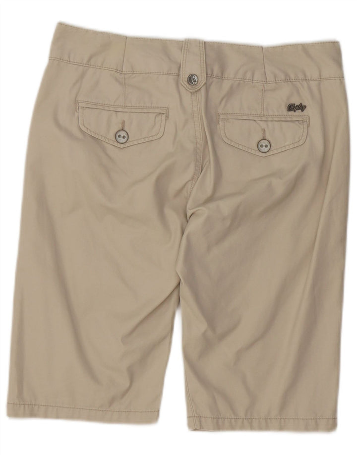 Pantaloni scurti chino pentru femei Replay W28 bumbac mediu bej