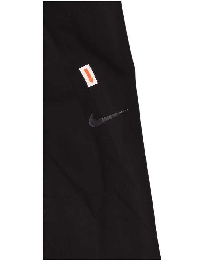 Leggings Nike Dri Fit Graphic pentru femei UK 12 Medium Black Poliester Sports