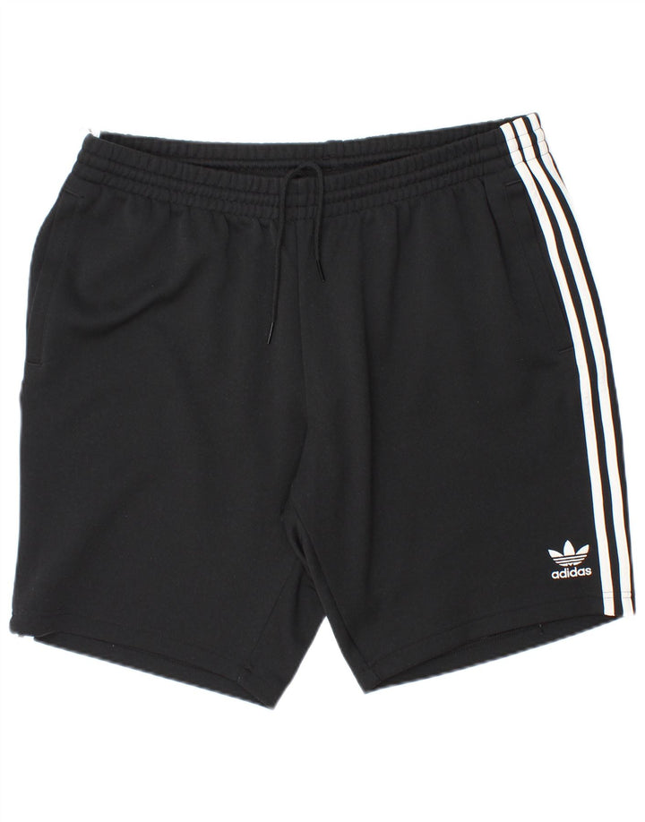 Pantaloni scurți sport pentru bărbați Adidas XL poliester negru