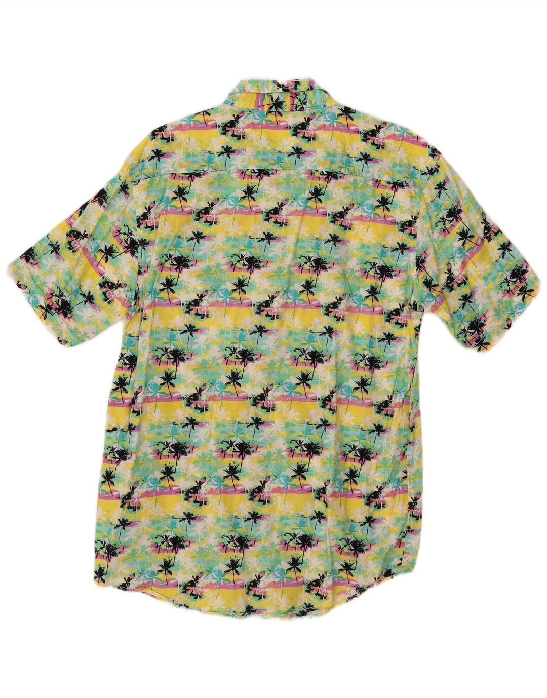 Cămașă cu mânecă scurtă pentru bărbați VINTAGE XL din bumbac multicolor hawaian