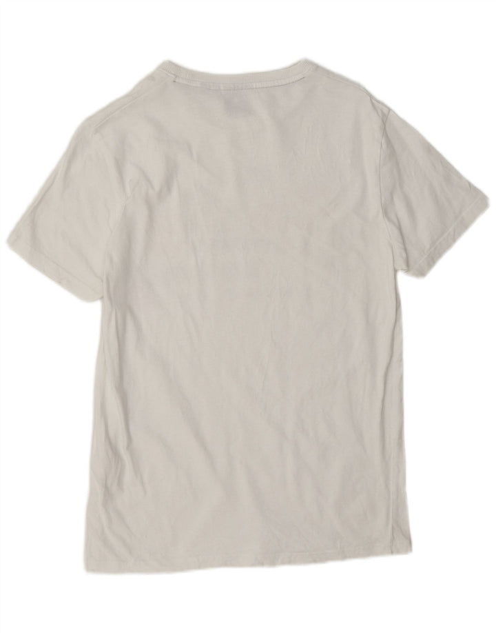 Tricou grafic pentru bărbați Superdry Top Medium White Bumbac