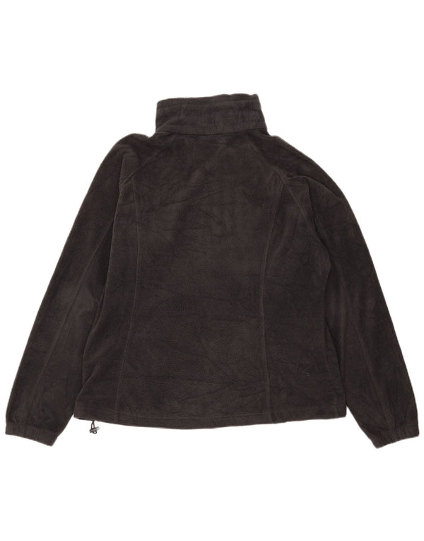 Jachetă fleece Columbia pentru femei UK 18 XL poliester negru