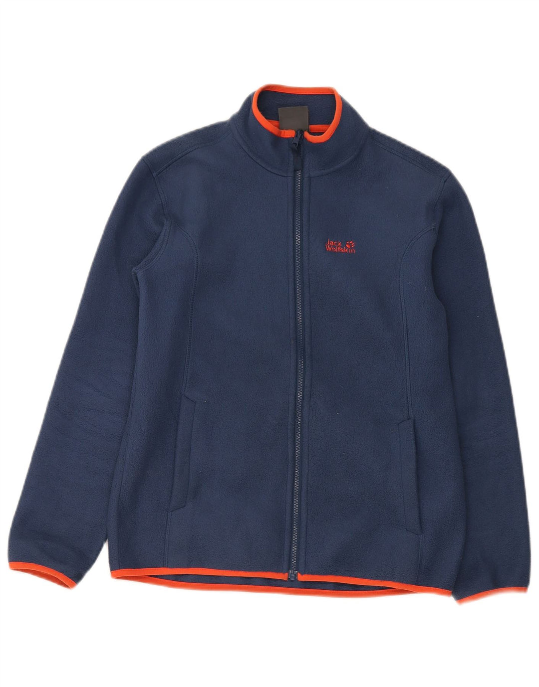 Jack Wolfskin Jachetă fleece pentru băieți 13-14 ani bleumarin poliester
