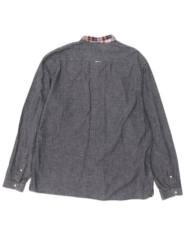Cămașă pentru bărbați Fred Perry Slim Fit XL Bleumarin