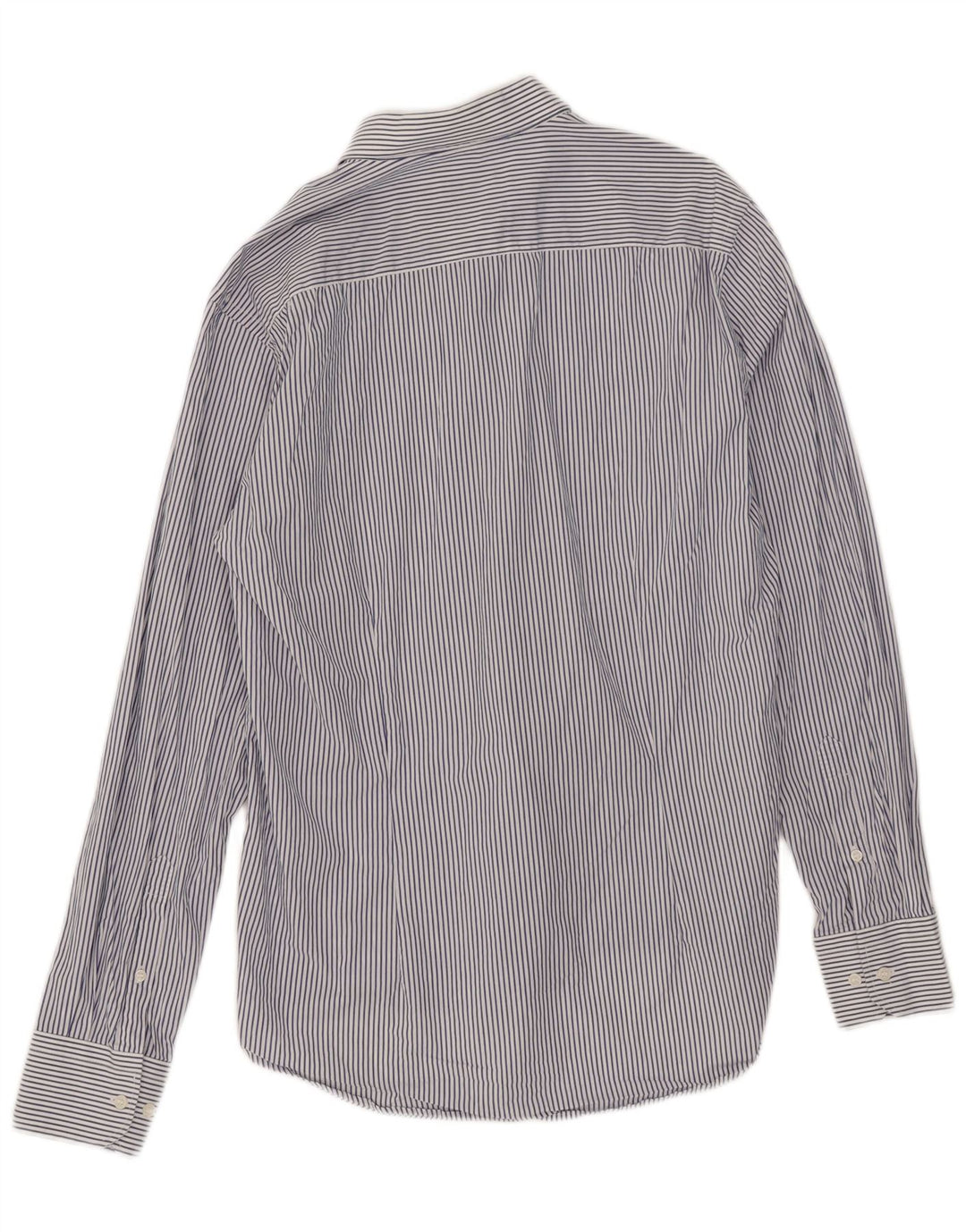 Cămașă pentru bărbați Dack's Slim Fit, mare, albastru, bumbac cu dungi