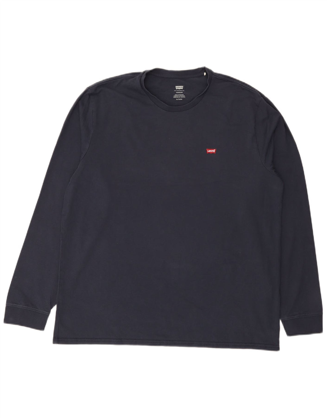 Levi's Top standard pentru bărbați cu mânecă lungă XL, bumbac bleumarin