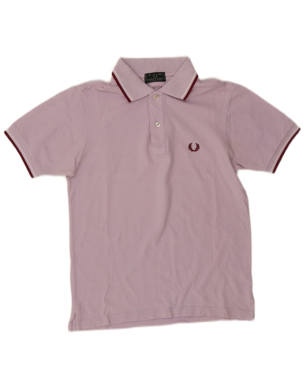 Cămașă polo Fred Perry pentru bărbați XS bumbac violet