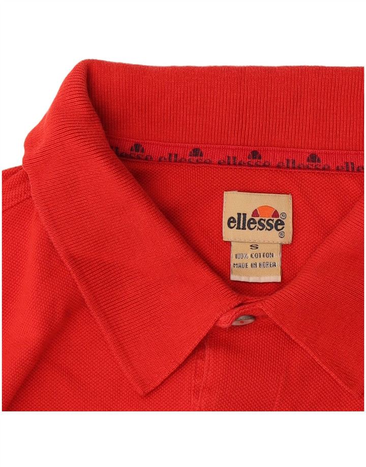 Tricou polo pentru bărbați Ellesse, bumbac portocaliu mic