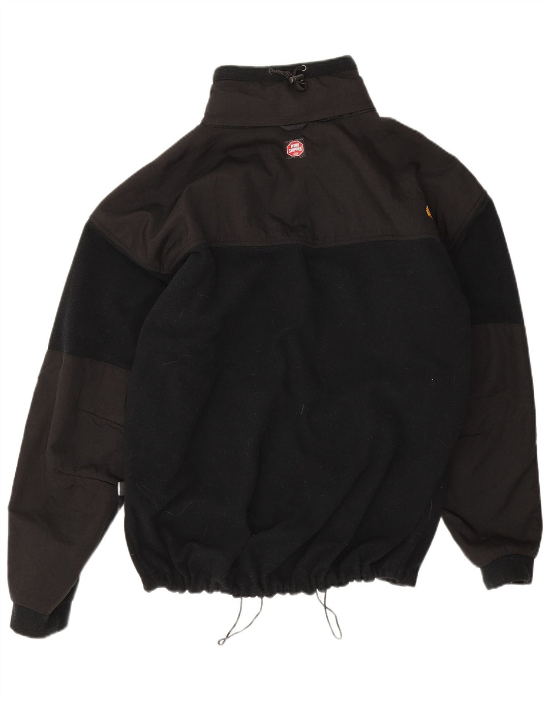 Jack Wolfskin pentru bărbați fleece jachetă UK 42 XL poliester negru