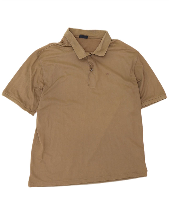 Tricou polo pentru bărbați CHAMPION 2XL bumbac maro