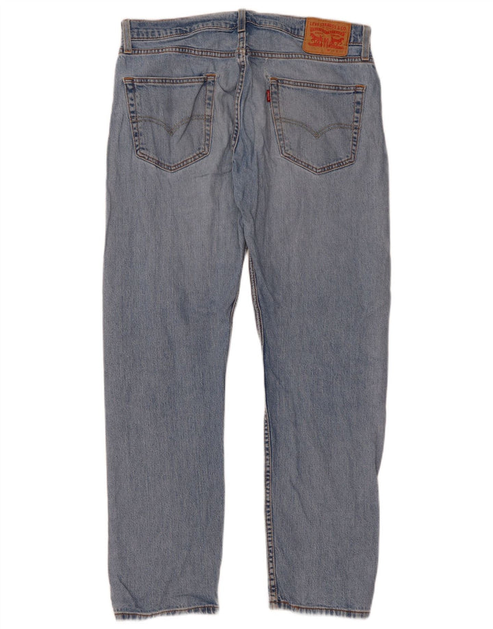 Blugi drepti pentru bărbați Levi's 502 W33 L32 Bumbac albastru