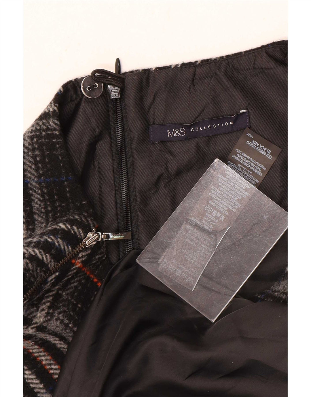Rochie fără mâneci pentru femei Marks & Spencer UK 12 Medium Black Carid