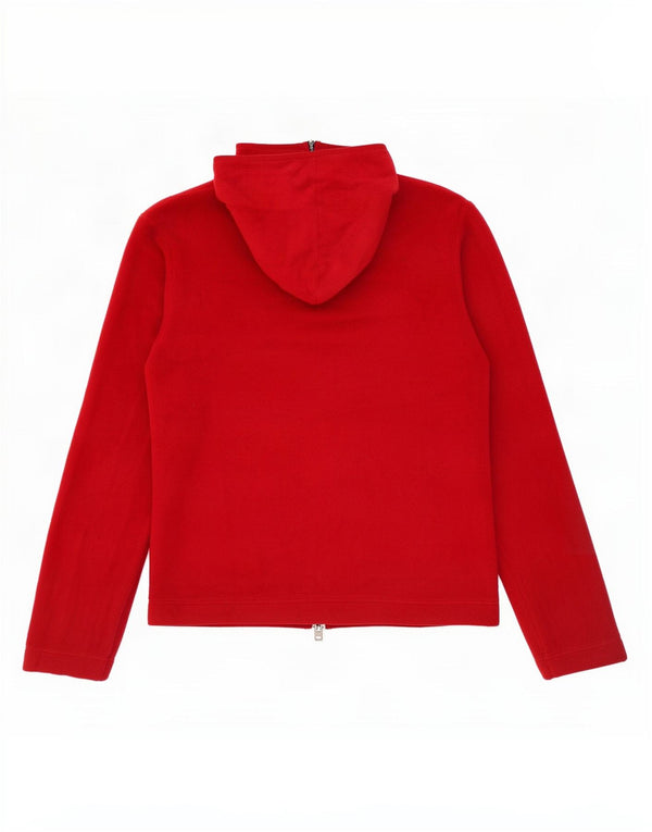 Jachetă fleece elastică pentru femei Gap UK 14 Poliester roșu mediu