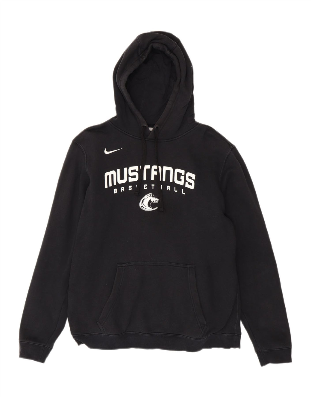 Jumper Nike Mustangs Graphic pentru bărbați, mediu negru