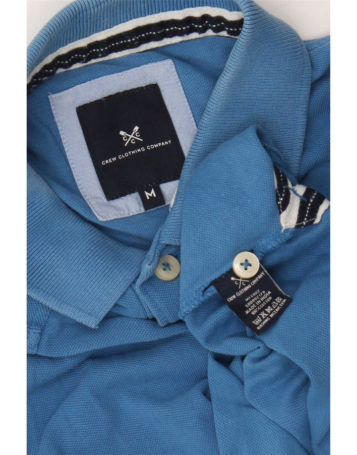 Crew Clothing Tricou polo pentru bărbați, bumbac albastru mediu