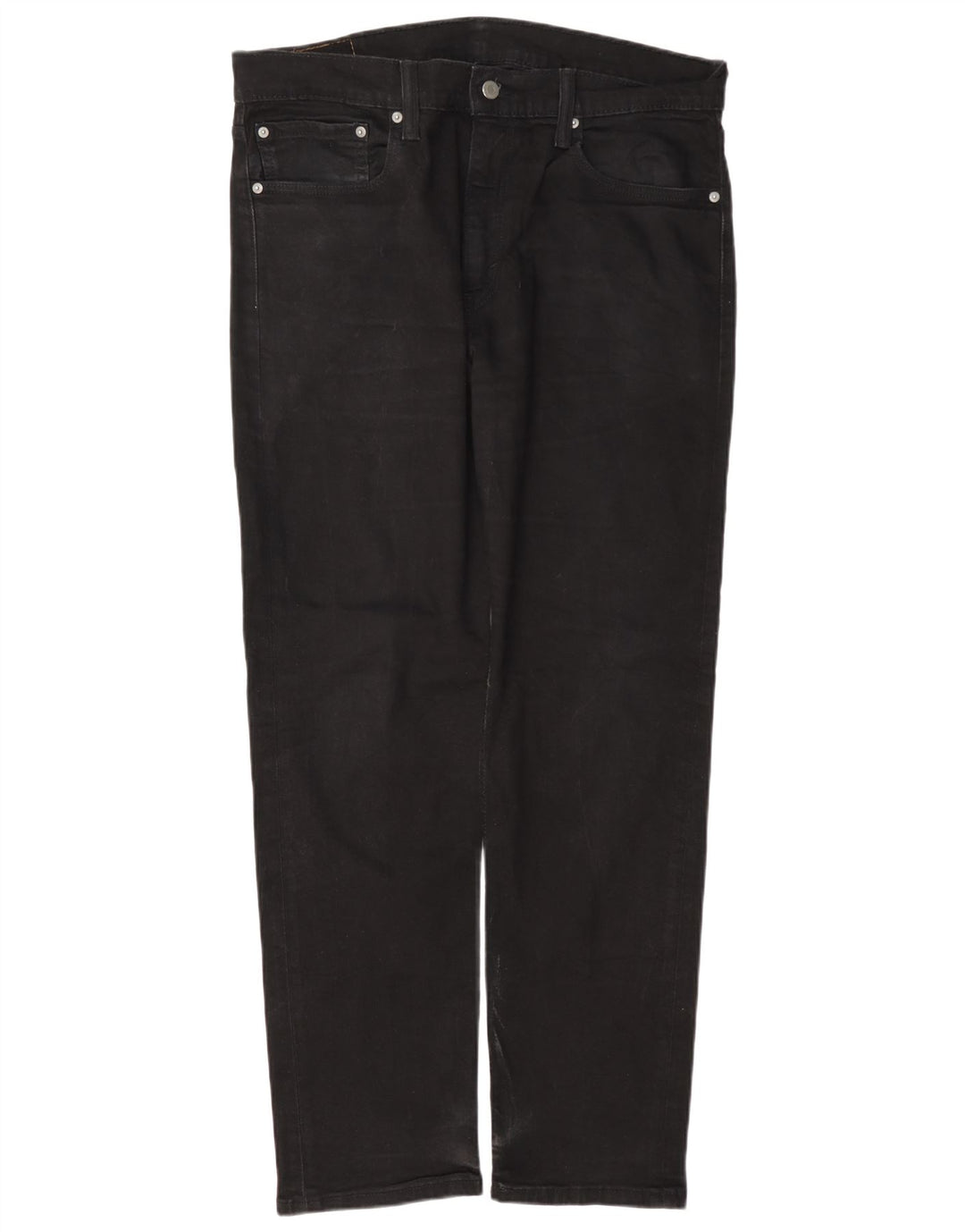 Blugi conici pentru bărbați Levi's 502 W36 L32 bumbac negru