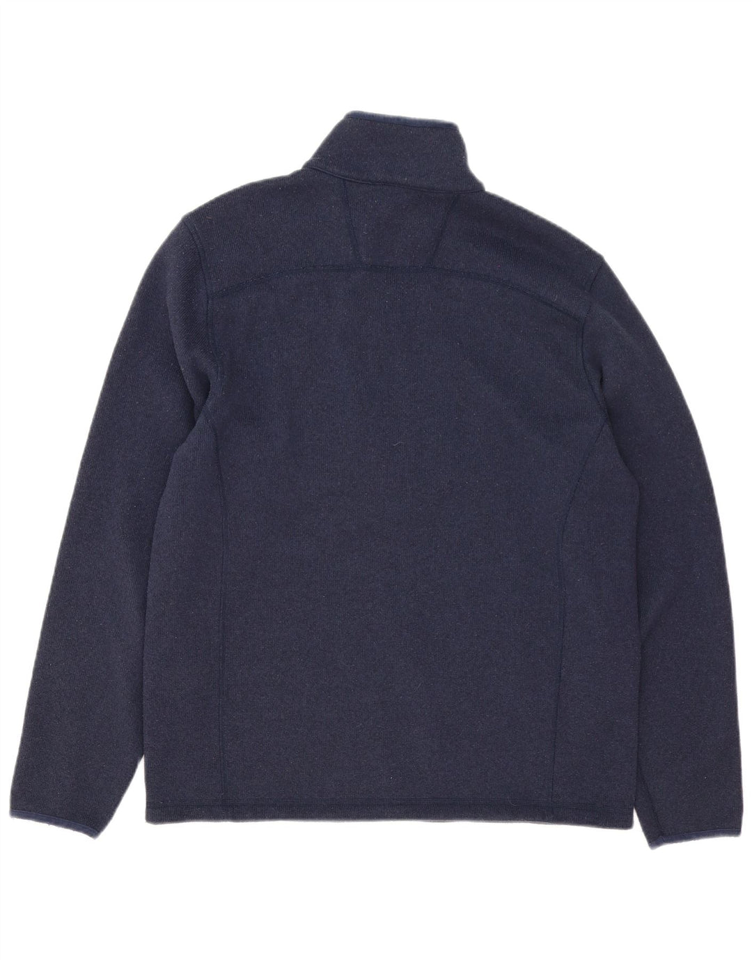 Pulover pentru bărbați The North Face, cu fermoar, cu gât, poliester mediu albastru bleumarin