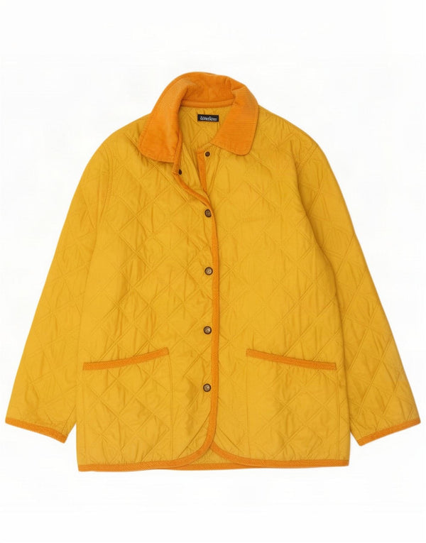 Jachetă matlasată pentru femei Marina Yachting UK 14 Large Yellow