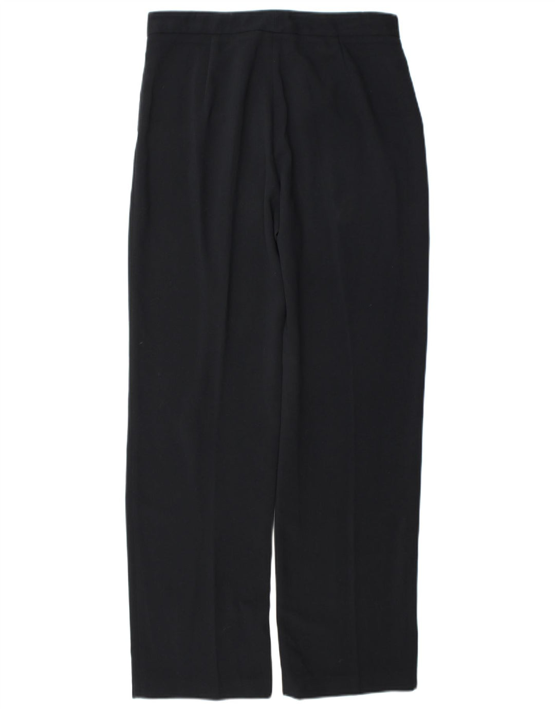 Pantaloni de costum drepți pentru femei Zara EU 40 Mediu L30 L31 Bleumarin Poliester