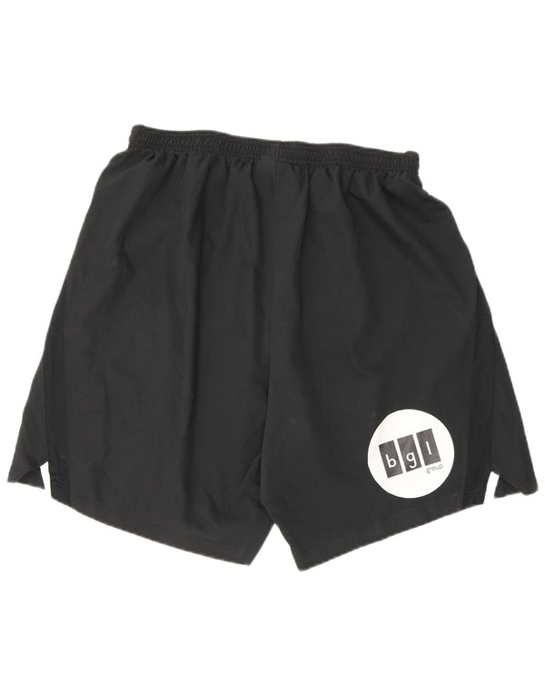 Pantaloni scurți sport Nike Dri Fit pentru băieți 13-14 ani XL poliester negru