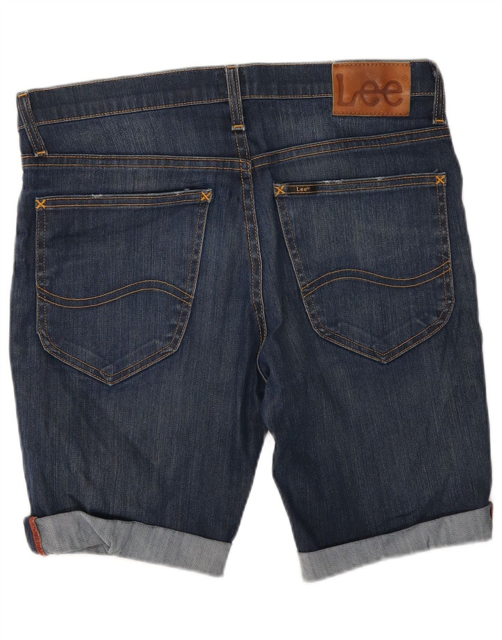 Pantaloni scurți Lee Jegger Denim W31, bumbac albastru mediu