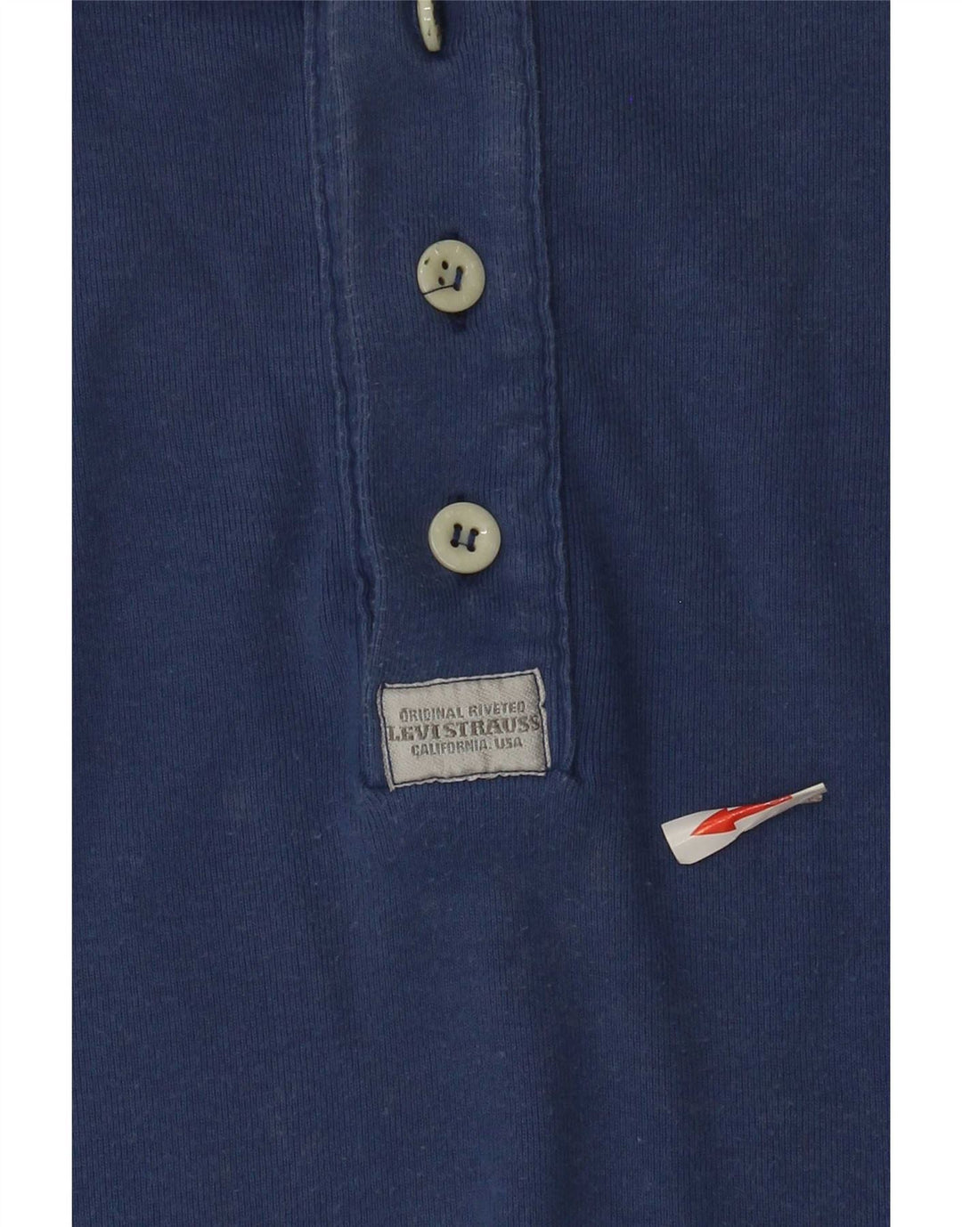 Levi's Top pentru bărbați cu mânecă lungă XL, bumbac albastru