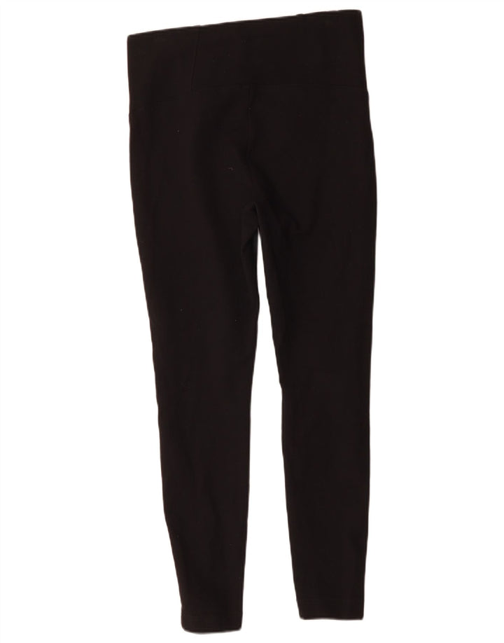 MARKS & SPENCER Leggings pentru femei UK 12 Medium Black Viscose