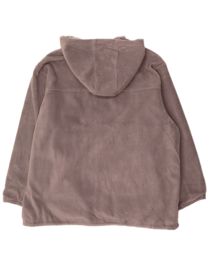 Jachetă fleece reversibilă cu glugă pentru bărbați Champion UK 44 2XL poliester gri