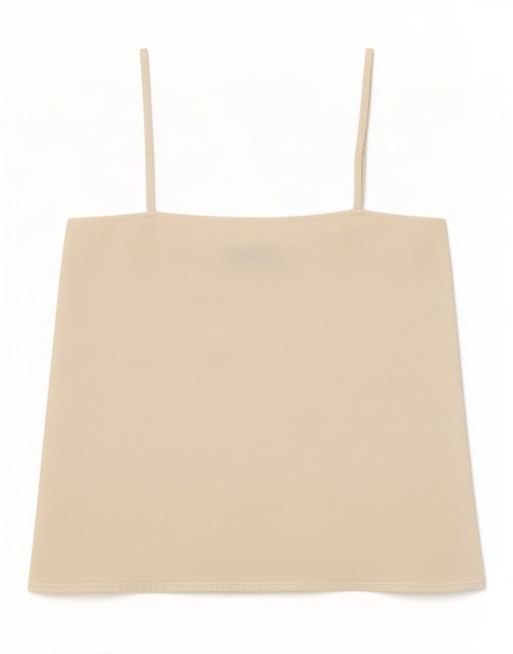 Oasis Womens Cami Top UK 10 Small Off White Poliester