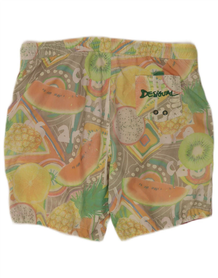 Pantaloni scurți de înot Desigual pentru bărbați, medii, multicolori, poliamidă