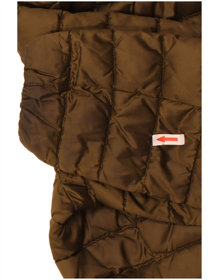 Palton căptușit cu glugă pentru femei Tommy Hilfiger UK 14 Medium Kaki Poliamidă