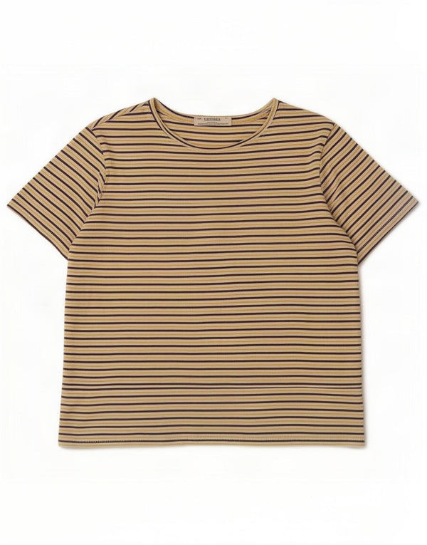 Tricou Trafaluc pentru femei Zara UK 14 Medium Multicolor Pinstripe