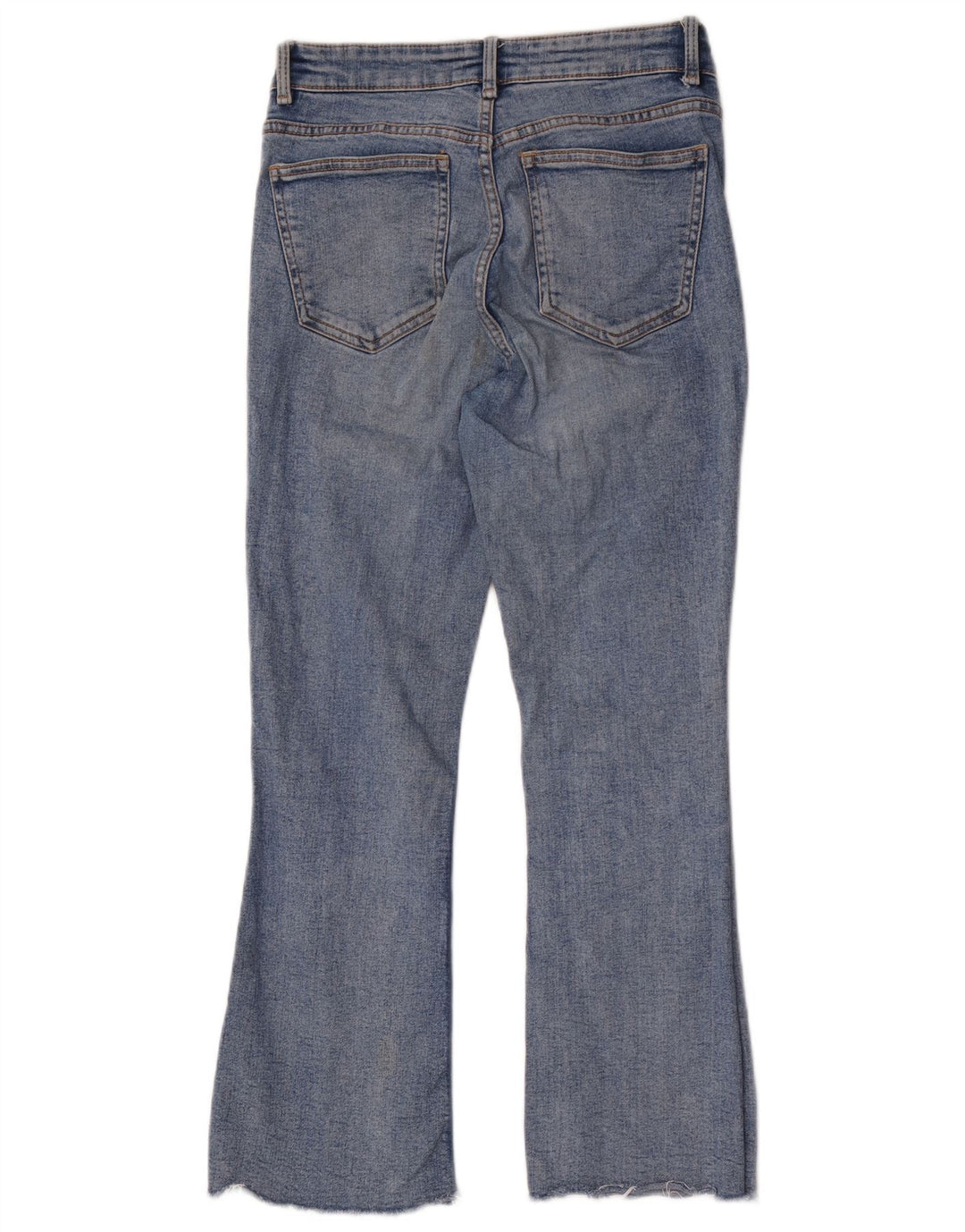 Blugi Zara Femei Bootcut EU 38 Mici W28 L26 Bumbac Albastru