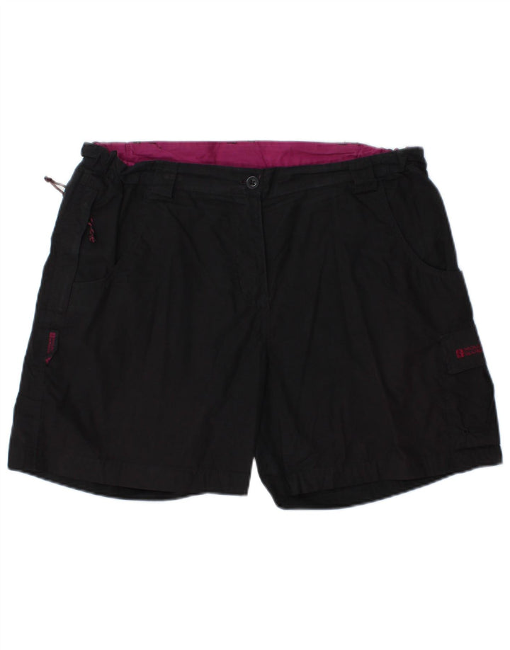 MOUNTAIN WAREHOUSE Pantaloni scurti cargo pentru femei UK 14 Large W32 Poliester negru
