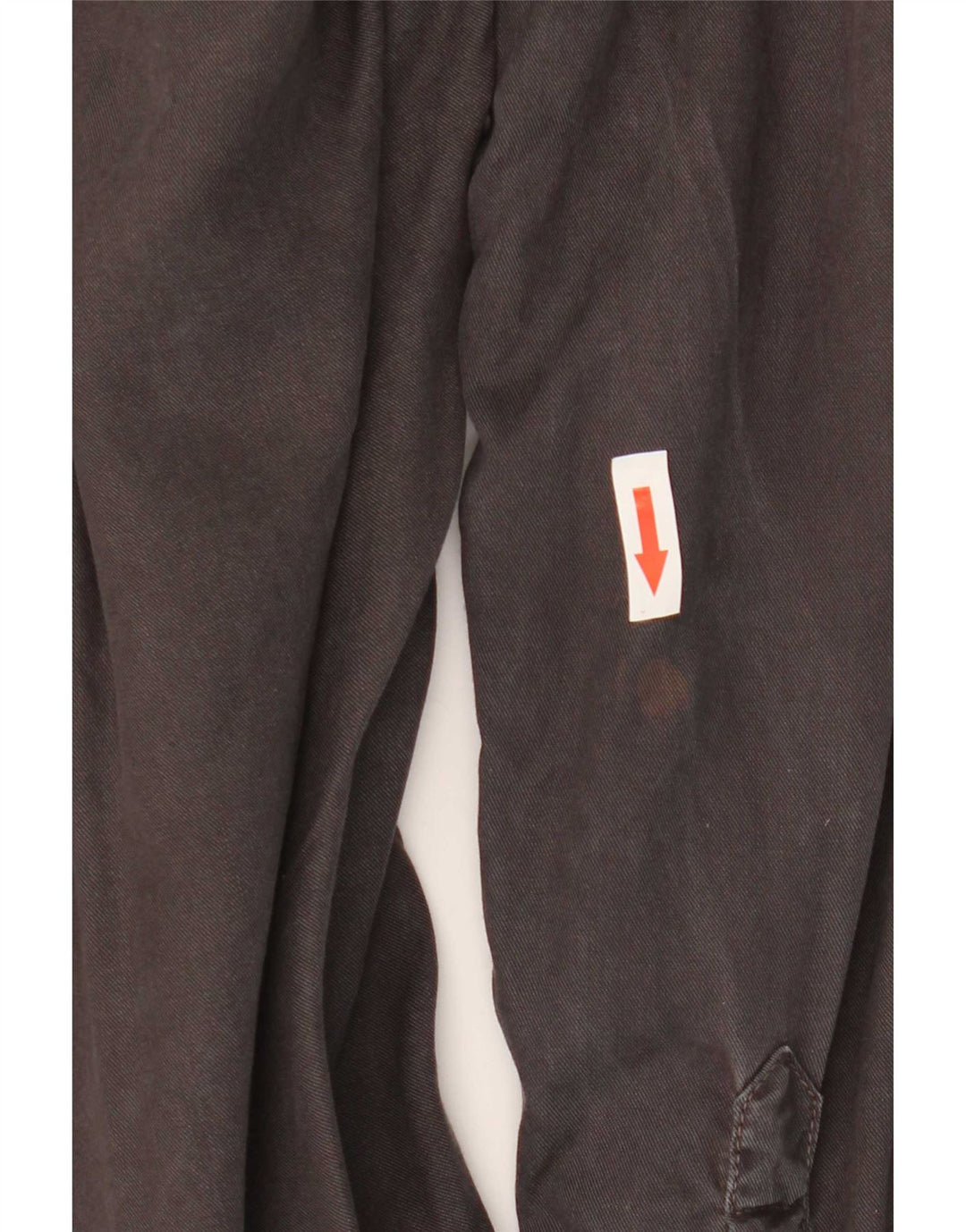 Cămașă militară Superdry pentru femei UK 10 Small Grey Viscose