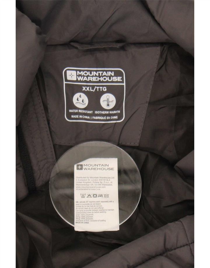 Gilet căptușit pentru bărbați Mountain Warehouse UK 44 2XL Gri Poliamidă