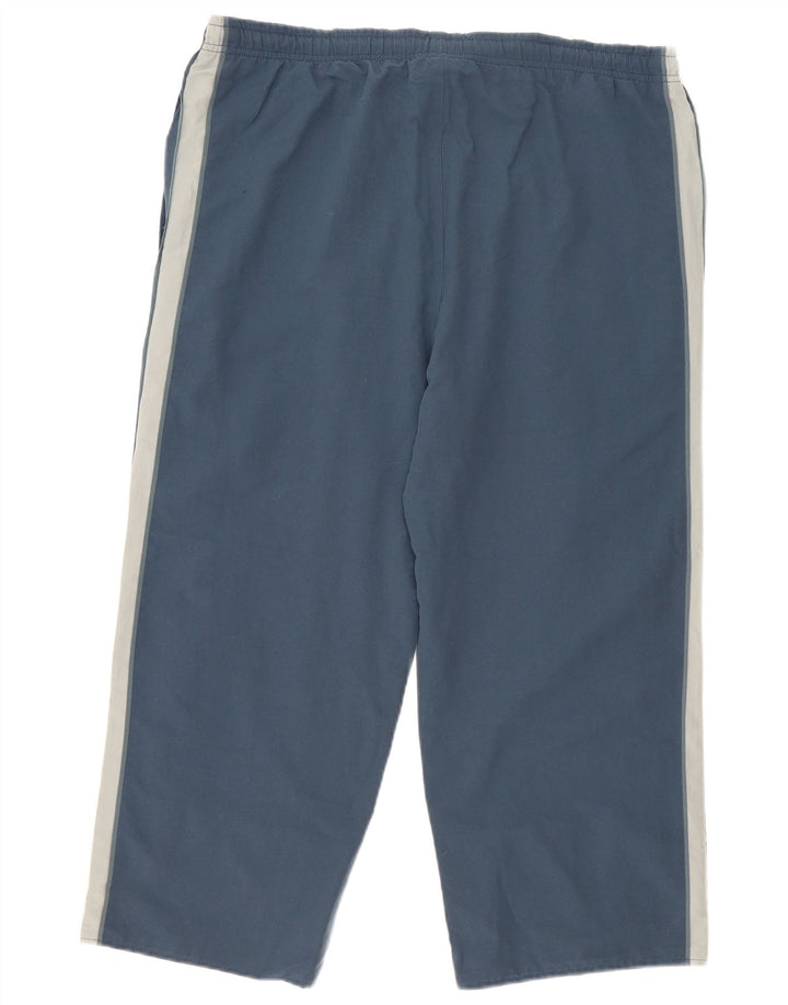 Pantaloni de trening pentru bărbați Reebok, mari, albastru, poliester color bloc