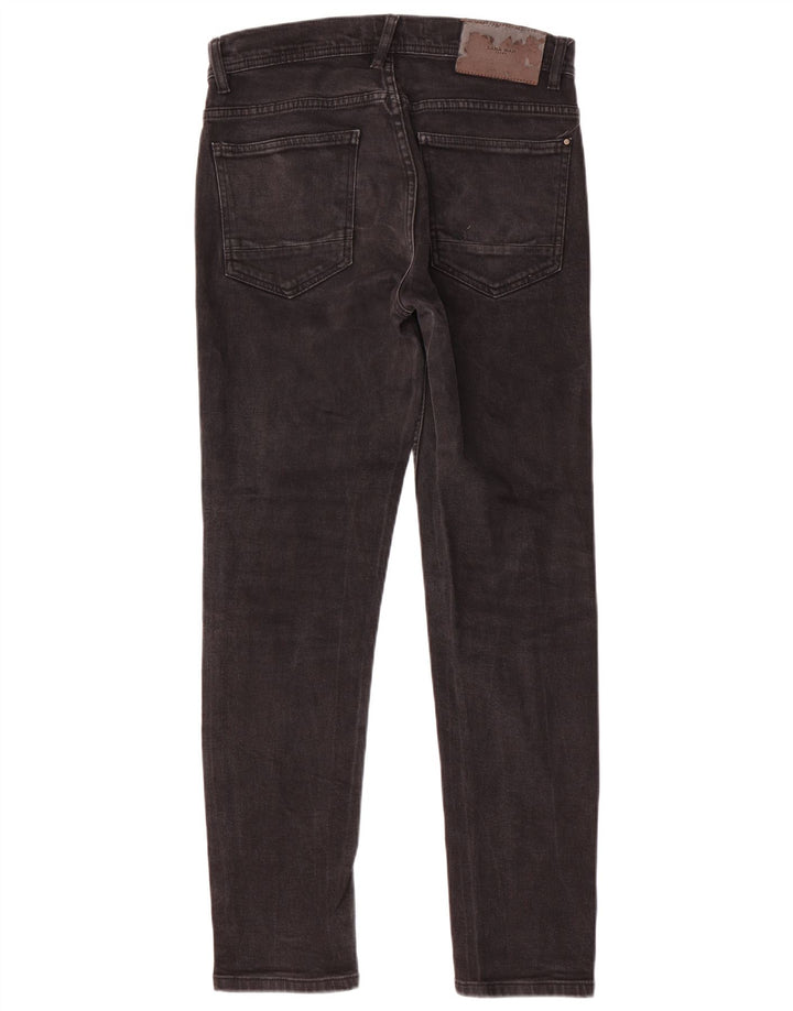 Blugi slim pentru bărbați Zara EU 40 Medium W31 L30 Negri