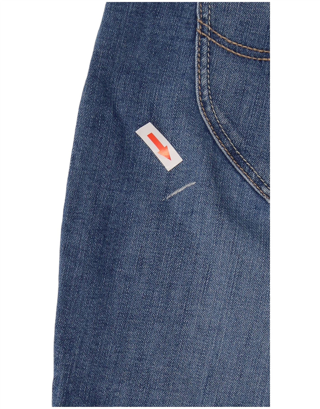 Pantaloni scurți din denim LEE Riders Riders Mid Rise US 10 Large W30 Blue