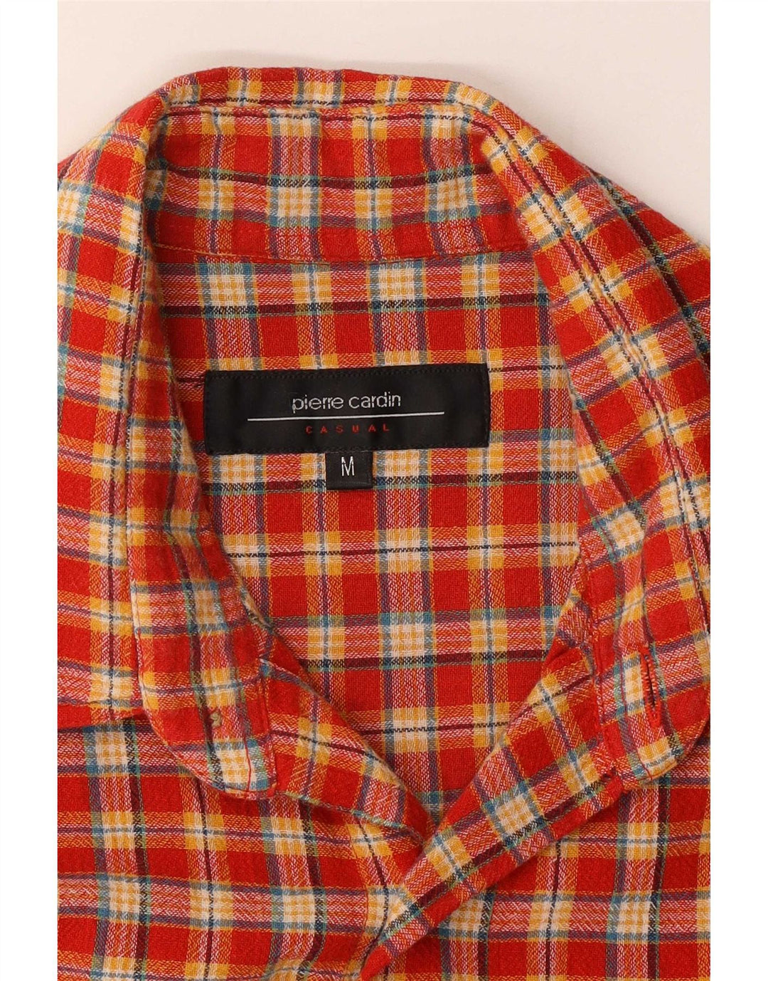 Cămașă de flanel pentru bărbați Pierre Cardin, carouri roșii medii
