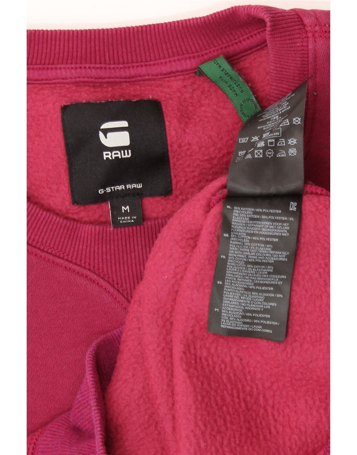 Pulover pentru femei G-Star UK 14 Bumbac Burgundy mediu