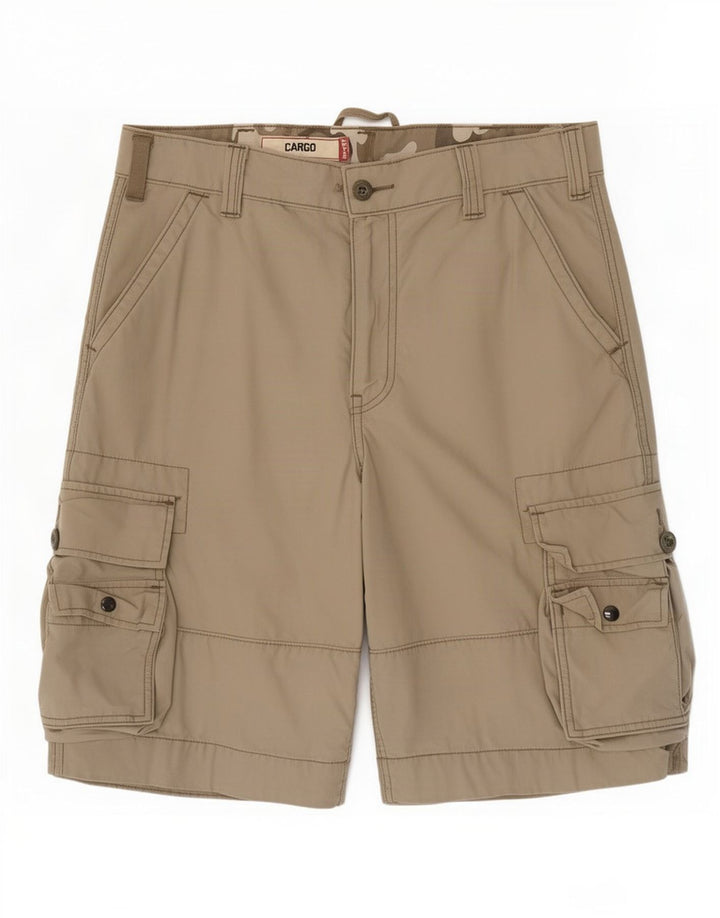 Pantaloni scurți cargo Levi's pentru bărbați, mediu W32, bumbac kaki