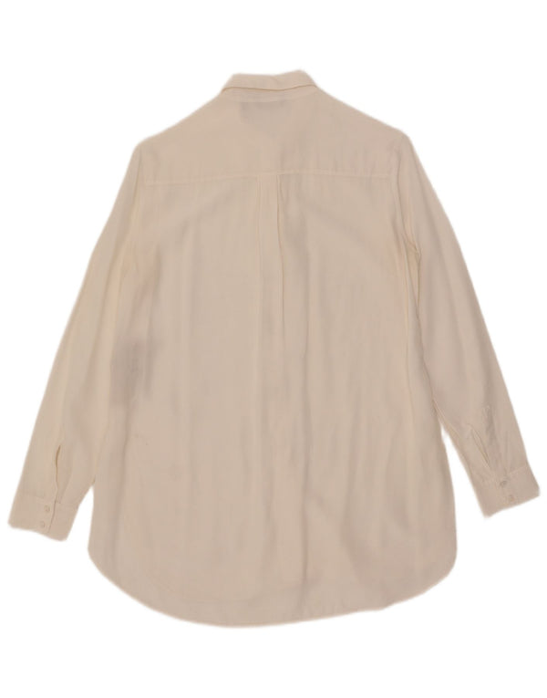 Bluză Cămașă Femei Massimo Dutti EU 36 XS Mătase Albă