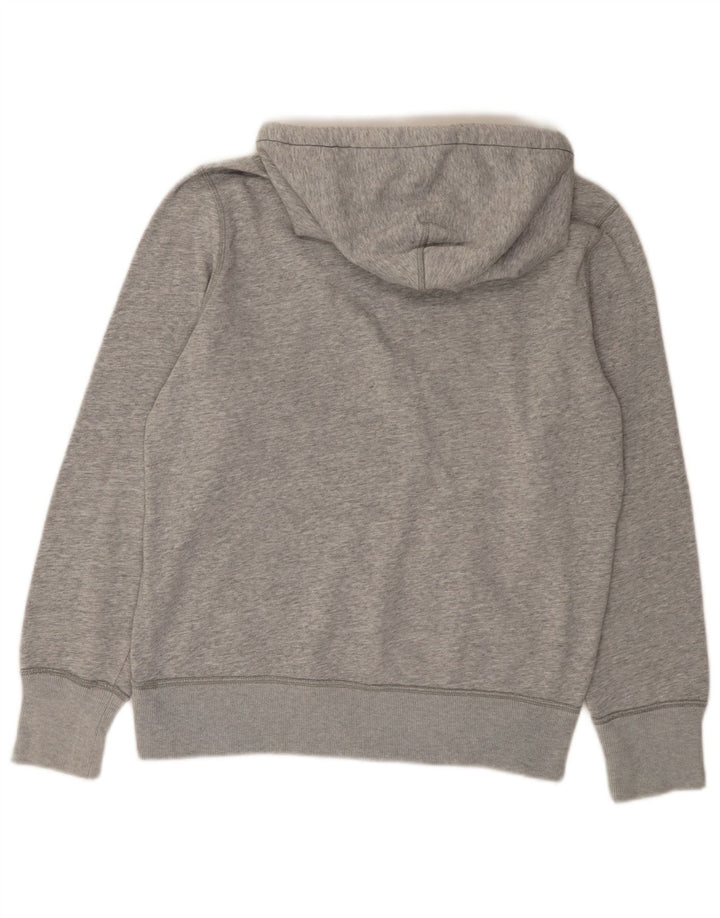 Pulover cu glugă cu grafic pentru bărbați American Eagle, bumbac, gri mediu